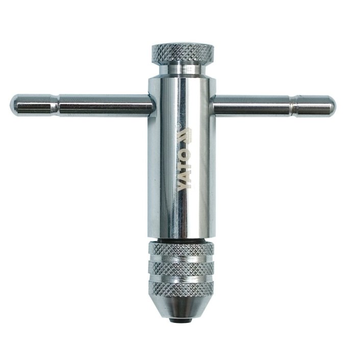 POKRĘTŁO DO GWINTOWNIKÓW Z GRZECHOTKĄ M5-M12, L=100 MM